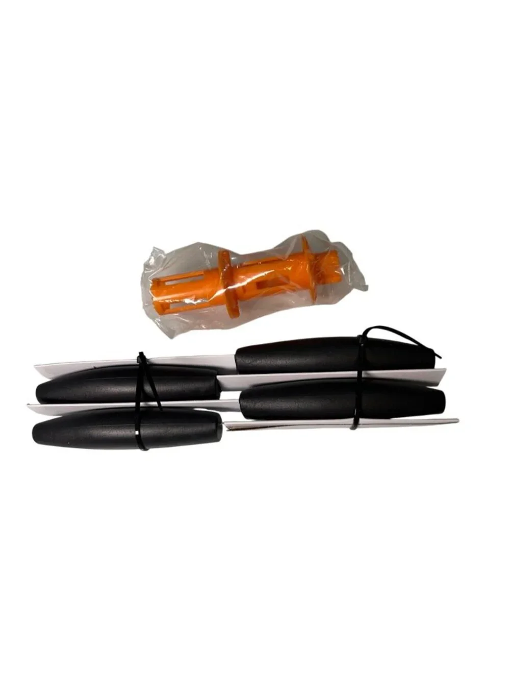 NEW Forever Sharp 12 Piece Knife Set Surgical Stainless Steel Ergonomic Handles